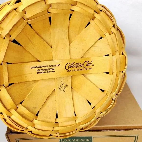 Longaberger Collectors Club Renewal Basket Combo